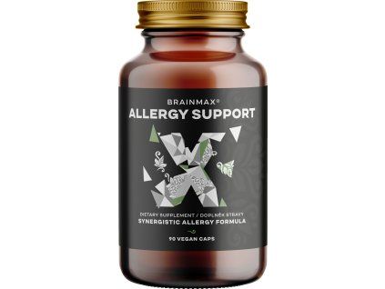 BrainMax Allergy Support, 90 biljnih kapsula