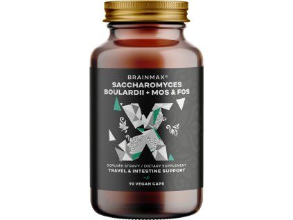 BrainMax Saccharomyces boulardii, Putni probiotici s MOS & FOS, 90 bilnih kapsula