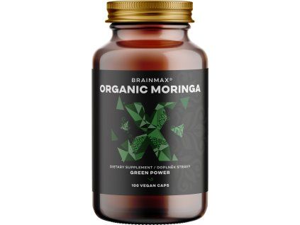 BrainMax Organic Moringa, 500 mg, 100 biljnih kapsula