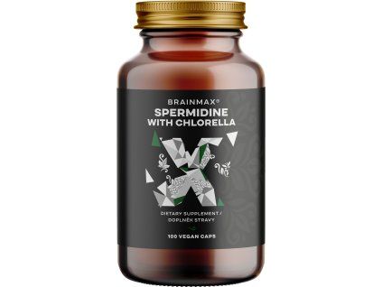 BrainMax Spermidine Chlorella 2,5 mg, 100 biljnih kapsula
