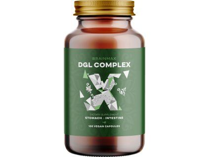 BrainMax DGL Complex (Deglicirizinirani sladić), 100 biljnih kapsula