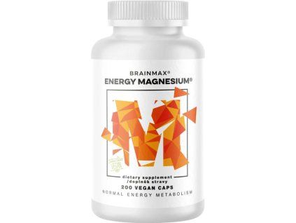 BrainMax Energy Magnesium®, Magnezijev Malat 1000 mg, 200 biljnih kapsula