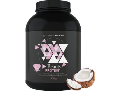 BrainMax Women Beauty Protein, protein za žene s kolagenom, keratinom i vitaminima, 1000 g