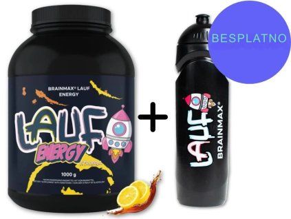 BrainMax LAUF® Energy, Citrokola, 1000 g + poklon!