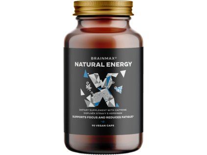 BrainMax Natural Energy, 90 biljnih kapsula