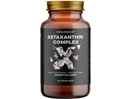 BrainMax Astaxanthin Complex, 60 biljnih kapsula