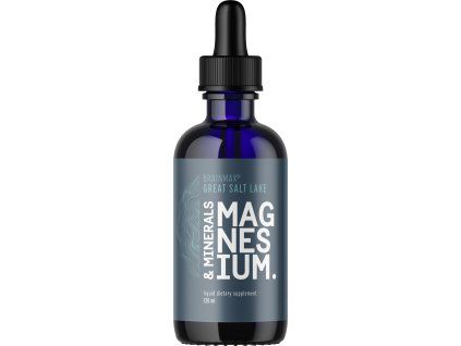 BrainMax Liquid Magnesium & Minerals, Minerali u tekućem prirodnom obliku za alkalizaciju i remineralizaciju, 120 ml