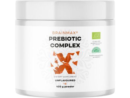 BrainMax Prebiotic Complex, mješavina prebiotika, BIO, 420 g