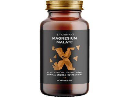 BrainMax Magnesium Malate, 90 biljnih kapsula