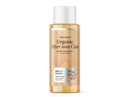 BrainMax organska njega nakon sunčanja, ZA BEBE I OBITELJ, 100 ml