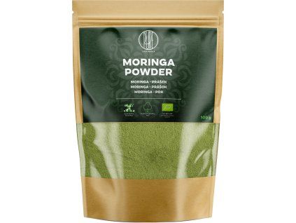 BrainMax Pure® Moringa BIO prah, 100 g